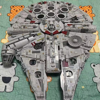 New In UCS The Large Millennium Ship Falcon Building Blocks Bricks Toys For Kids Adults Birthday Christmas Gifts