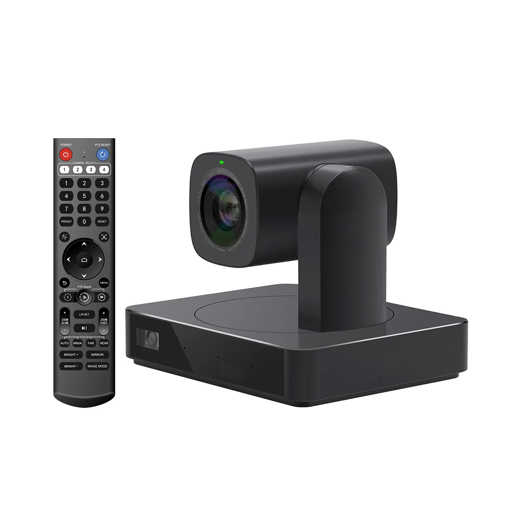 

4K PTZ P10H4 Conference Camera with 10X Zoom Dual LensGesture Control/Ceiling Mount & TX20 Mini PC