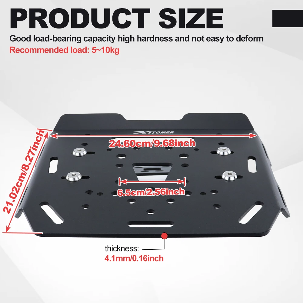Motorcycle Rear Luggage Rack Cargo Rear Carrier Support Holder Bracket NINJA250 Z250 NINJA400 Z400 Z500 Ninja 500 For KAWASAKI