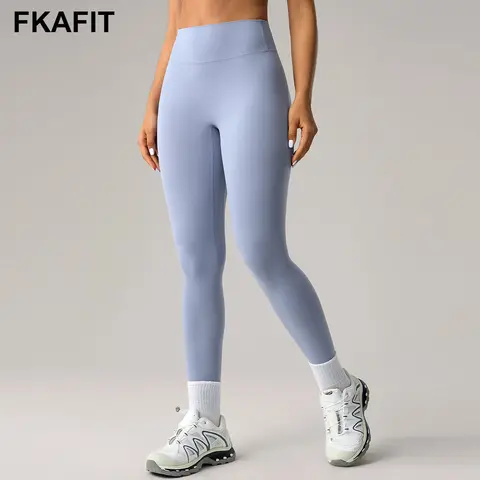 여성용 하이웨이스트 스포츠 요가 바지, 빠른 건조, 통기성 피트니스, 달리기, 사이클링