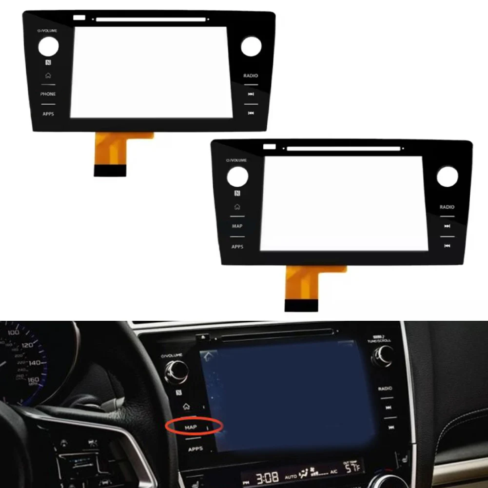 

Сменный дигитайзер сенсорного экрана для Legacy и Outback 2018 2019, используемый OEM 86431AL66A для моделей автомобилей с левым рулем