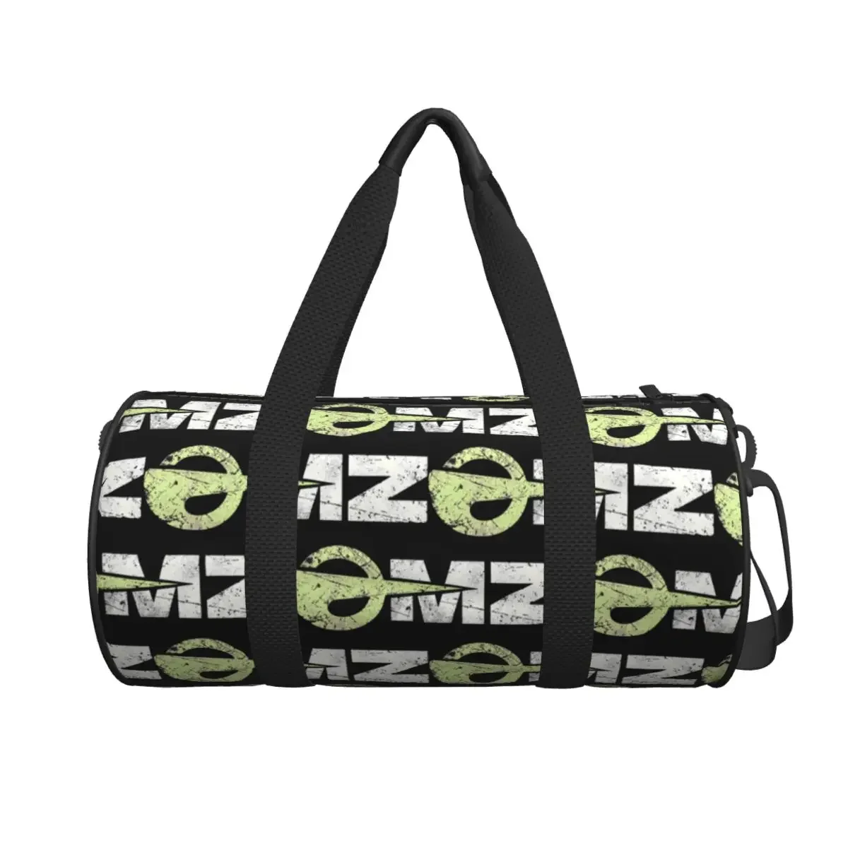 

OMZ MZ World Vintage Motorcycle Large Duffle Gym Bag Waterproof Duffle Travel Bags Handbags Fitness bag