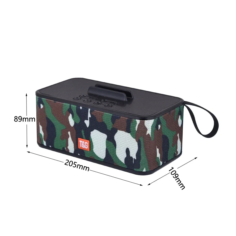 

TG802 New Bluetooth Speaker Cloth Portable Portable Cell Phone Bracket Multifunctional Plug-in U Disk Gift Audio