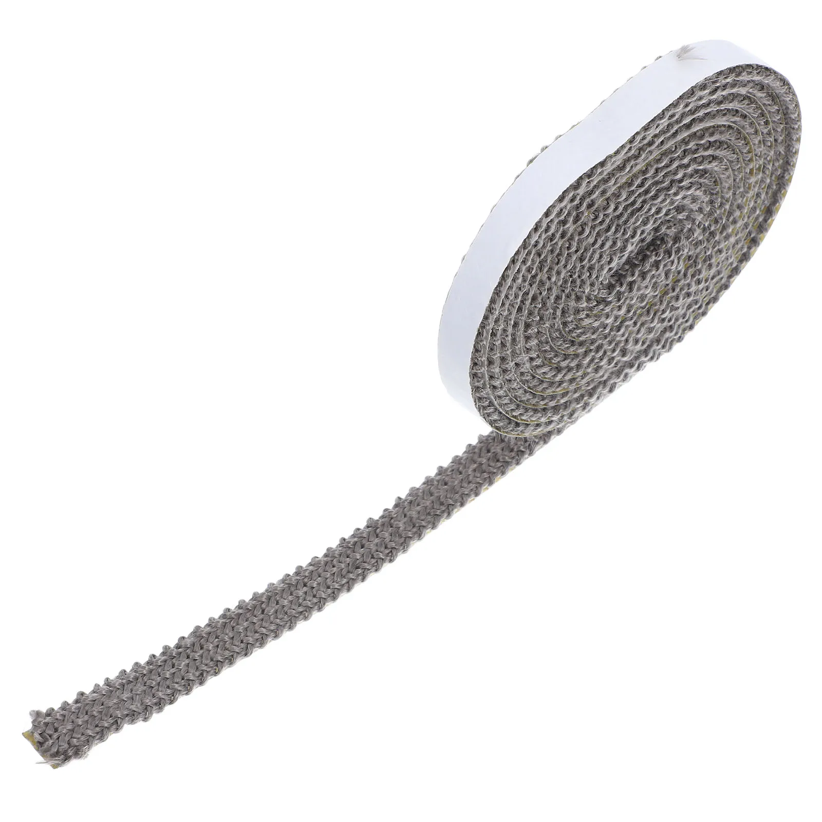 Wood Fiberglass Flat Stove Rope Sealing Fireplace High Temp Gasket Insulation Material Stove Rope High Temp Seal