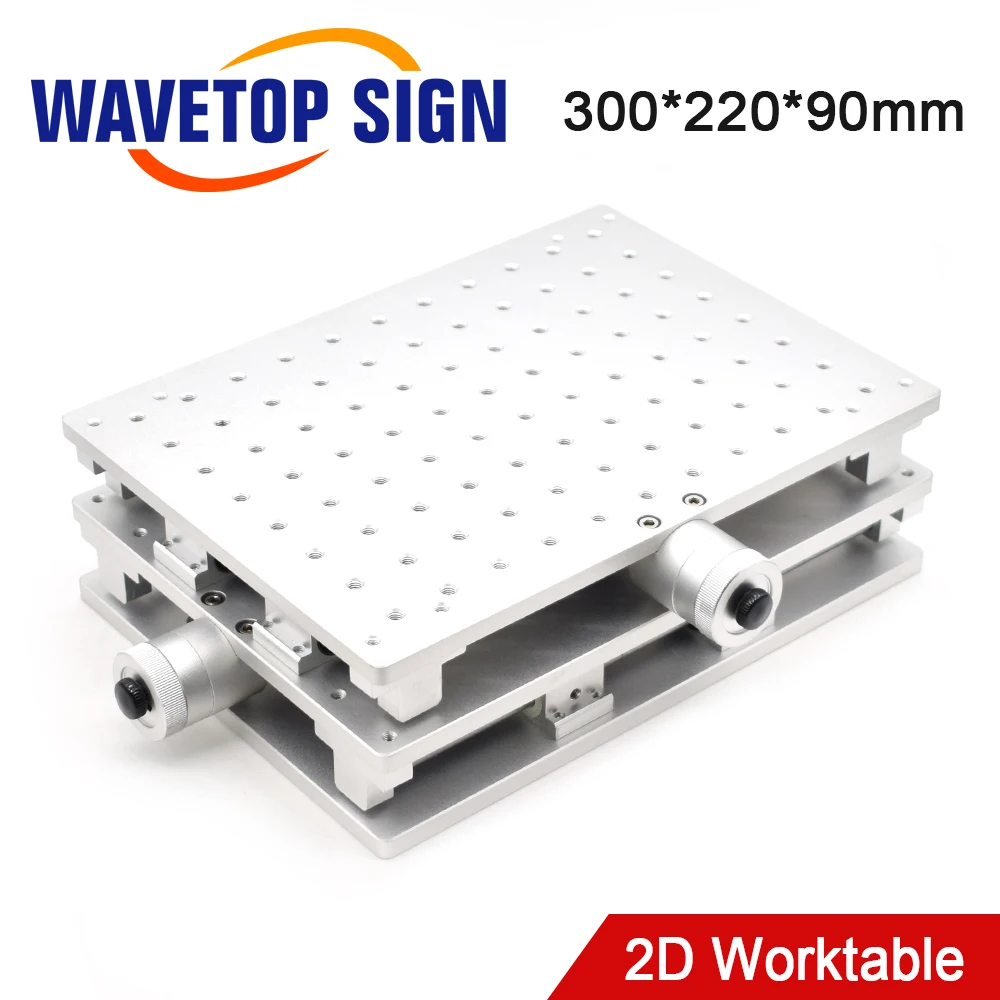 SignkoRay 2D Worktable 300x220x90mm 2 Axis Moving Table XY Table for Fiber Laser Mark Machine
