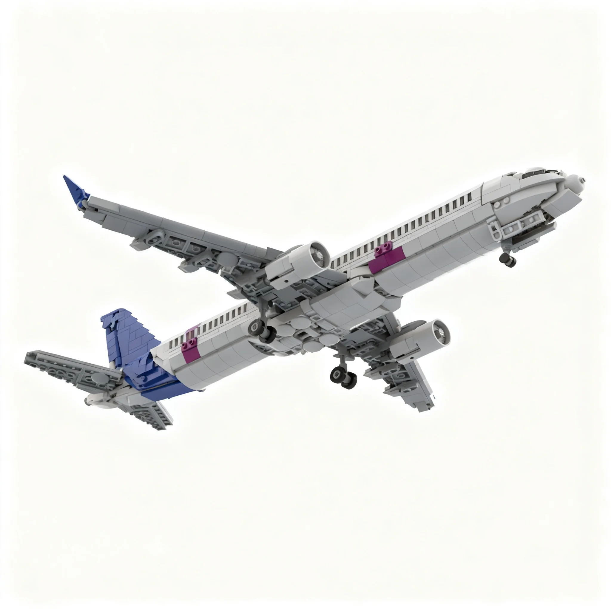 1254 pezzi MOC Airbuss A321 XL - Art Craft Building recensione e prezzo