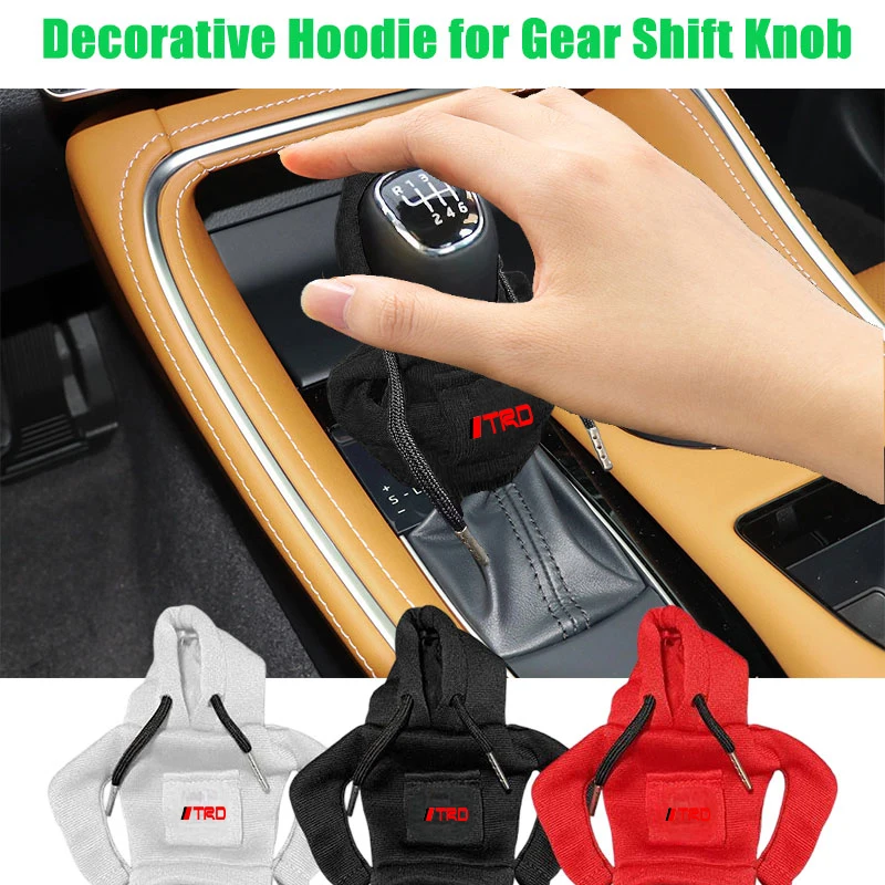 

Автомобильная отделка переключения передач, декор интерьера автомобиля, плюшевое украшение для TRD TOYOTA Crown Reiz Corolla Prado Alphard RAV4 Vitz Camry GT86