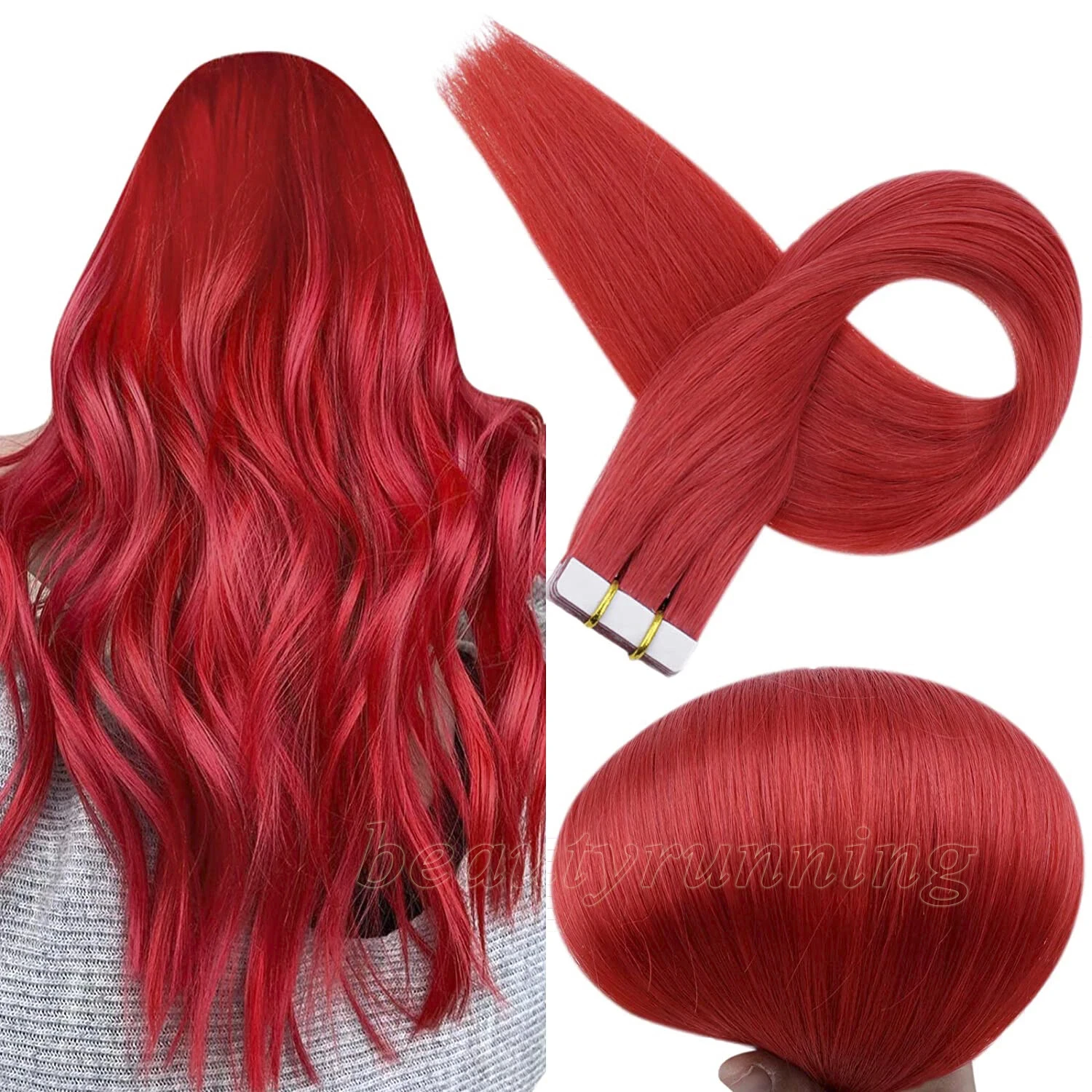 human-remy-hair-tape-in-hair-extensions-20pcs-14inch-straight-613-60-hair-weft-boost-fullness-party-look-wholesale