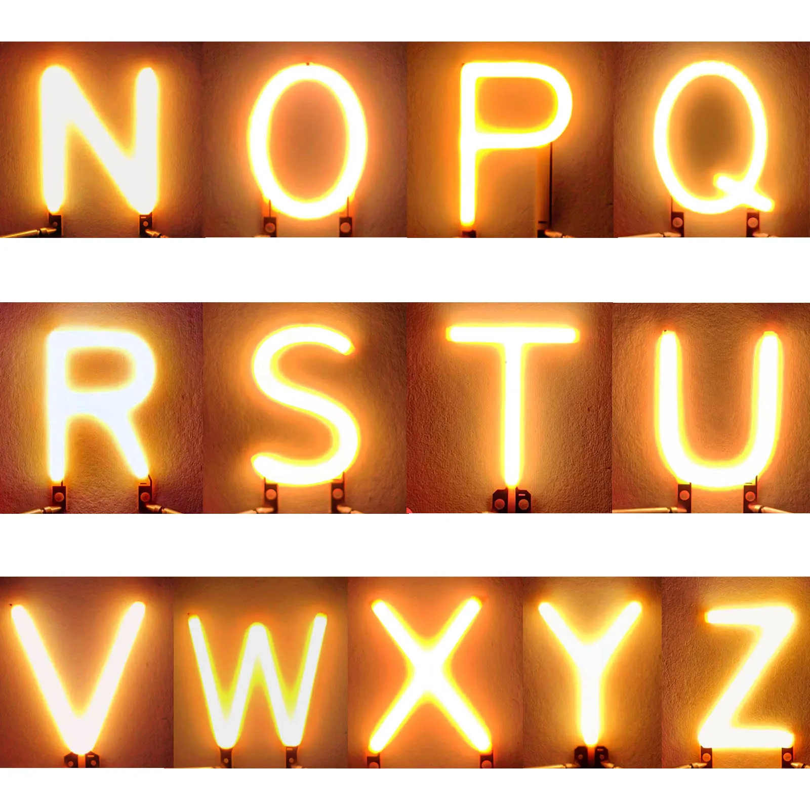 ใหม่ตกแต่งตัวอักษร DC3V NOPQRSTUVWXYZ LED Luminous Letter Light งานแต่งงานวันเกิดคริสต์มาสโคมไฟตกแต่งบ้าน