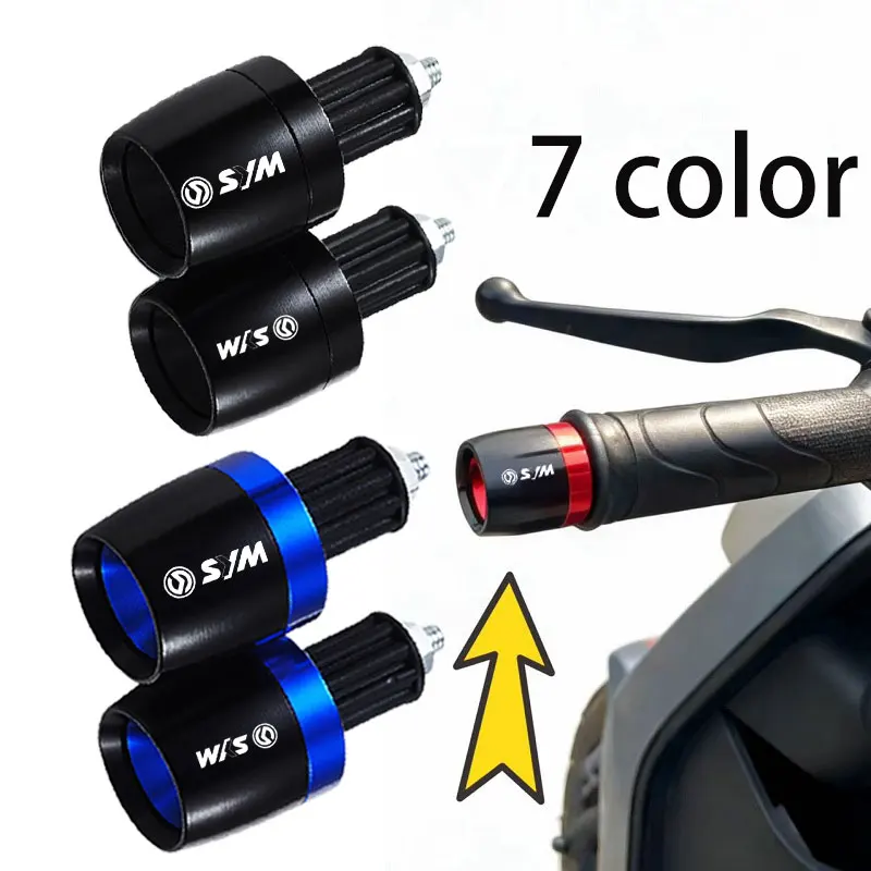 

1Pair Moto For SYM CRUISYM 300 250 150 125 JOYMAX Z 300 JETX 150 ADX 125 300 TG400 Handlebar Grips Handle Bar Cap End Plugs