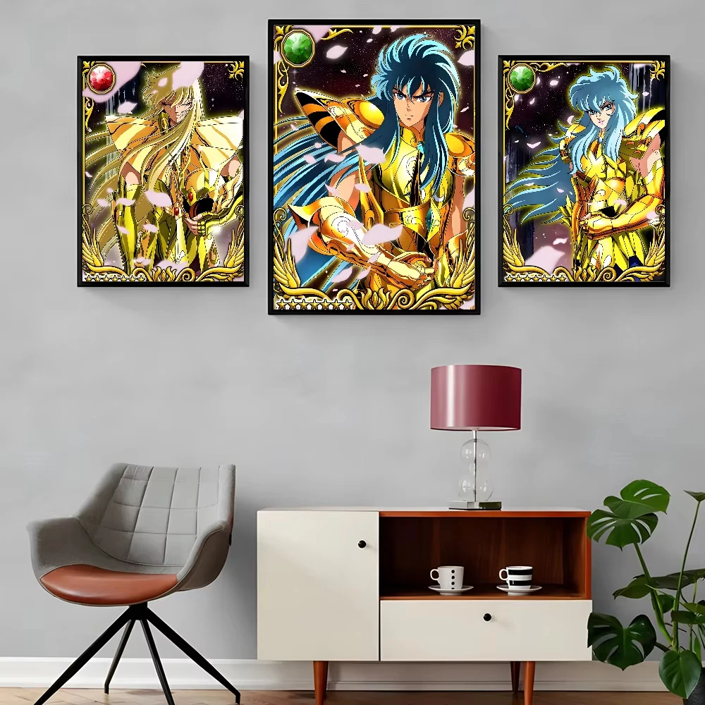 

500/1000/1200/2000PCS Jigsaw Puzzles Saint Seiya Anime Family Activity Games for Gameroom Bedroom Home Decor Gift Frameless