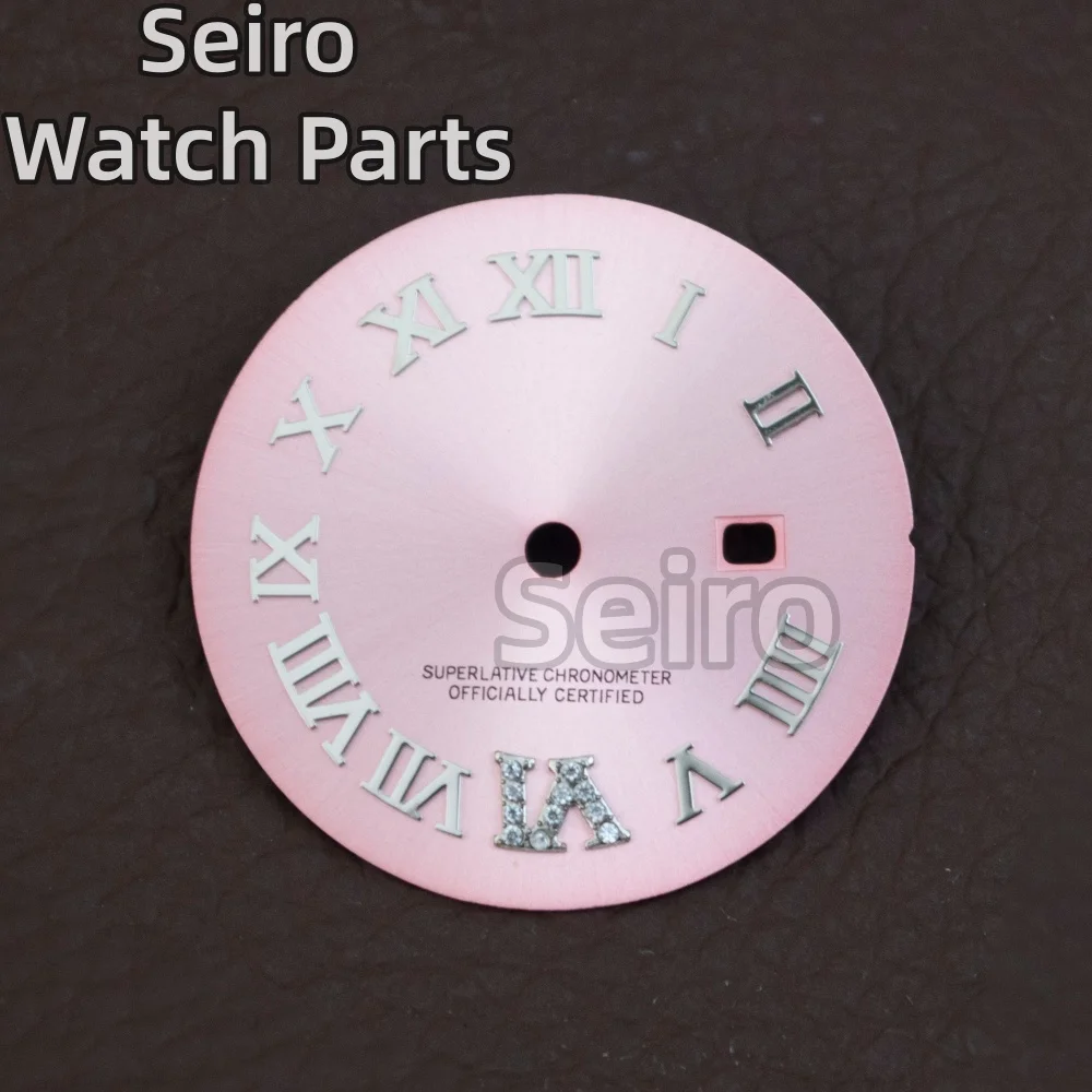 

25mm Women Dial Hands Roma Dial Fit NH05 Japanese Movement High-Quality Sunburst Ladies' Watch Modified Accessories