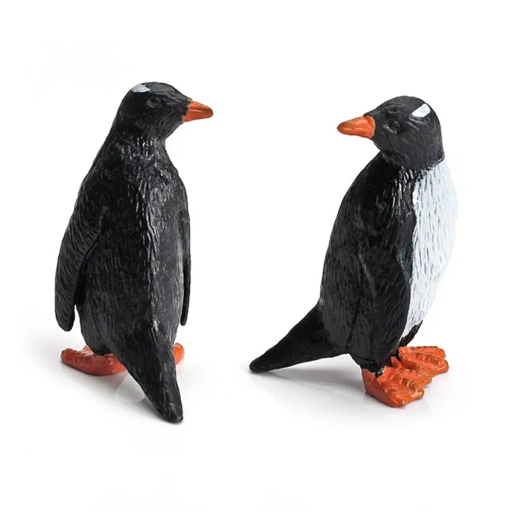 Simulation Penguins Models Miniature South Pole Penguin Action Figures Animals Model PVC Doll South Pole Animals Children Toys
