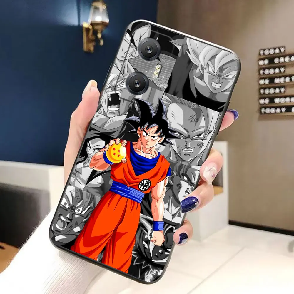 D-Dragon Ball Super Saiyan Vegeta Phone Case For Infinix HOT 60 50 10 10I 10S 11 12 12I 20 20I 20S 30 30I ZERO X 20 30 40 Case