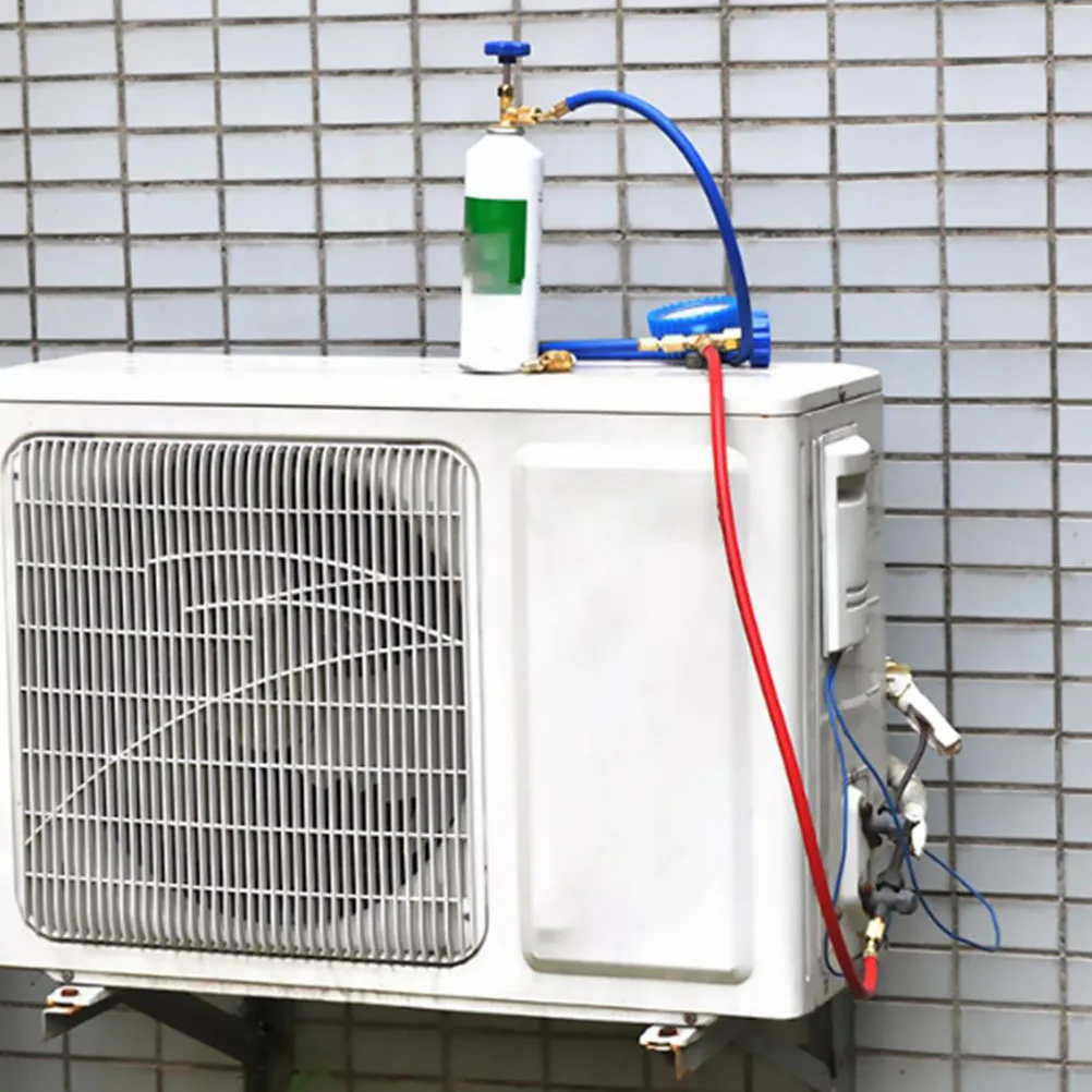 

Air Conditioning Refrigerant Recharge Pressure Gauge Manifold Gauge Set Assorted Color Refrigeration System Testing Air