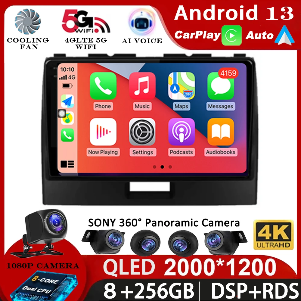 

Android 13 Carplay Car Radio For Suzuki Wagon R 2010 2011 2012 2013 2014 2015 2016 2017 2018 GPS Multimedia Video Player Stereo