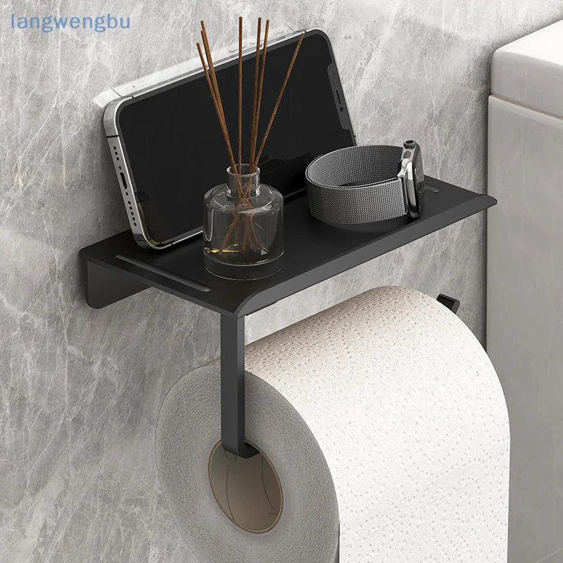 

Toilet Paper Holder Plastic Storage Rack Kitchen Towel Placement Of Seasoning Bottles Bathroom Wall Roll Of Paper Phone Storage