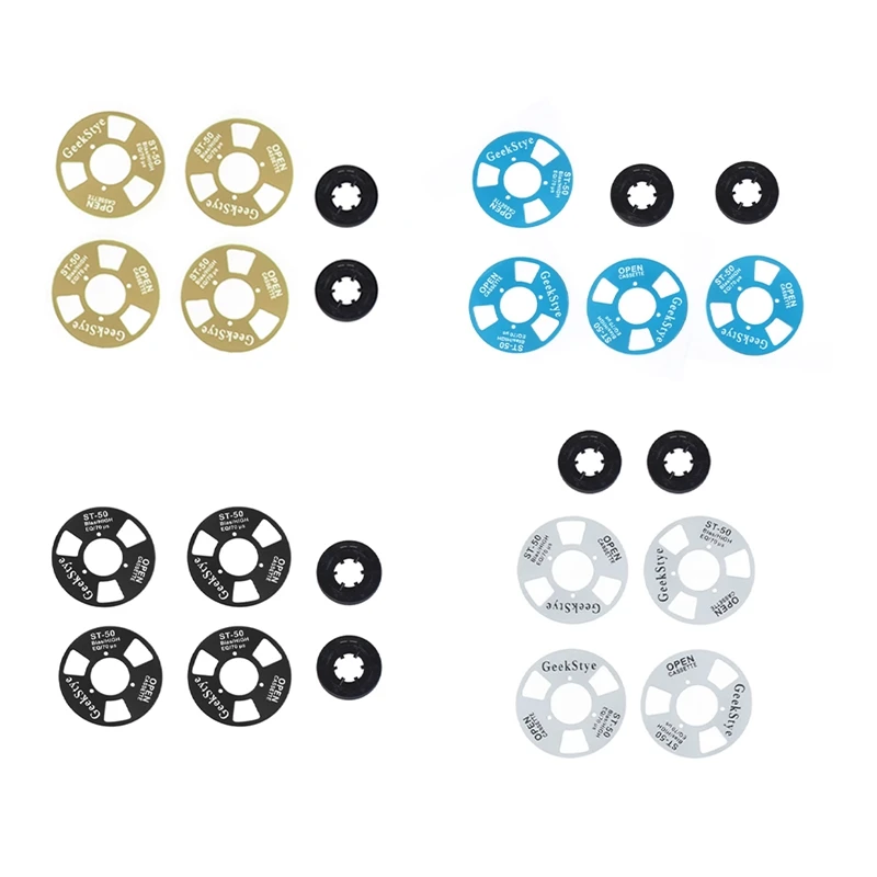 Pusta kaseta audio do nagrywania muzyki DIY Aluminiowa kaseta na szpulę Pusta kaseta