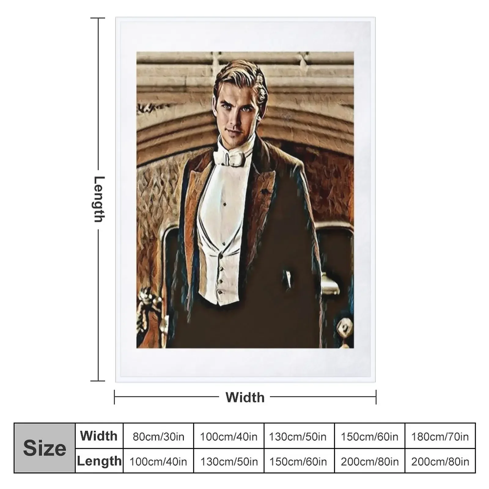 MATTHEW CRAWLEY Throw Blanket Hairy Flannel Blankets