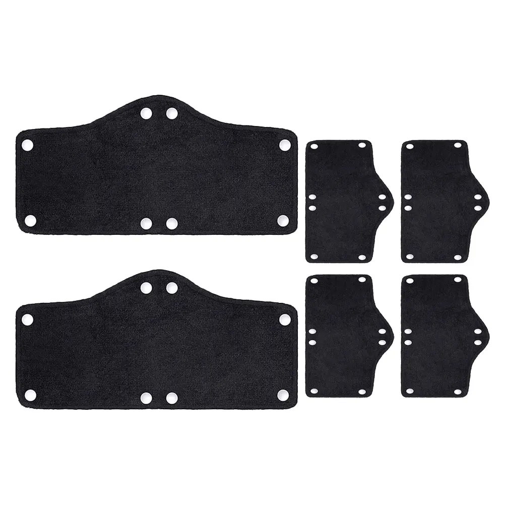 6 قطع من بطانات عصابة الرأس ذات القبعة الصلبة، قابلة للتنفس، خفيفة الوزن وقابلة للغسل، بطانة واقية للقبعة الصلبة للعرق