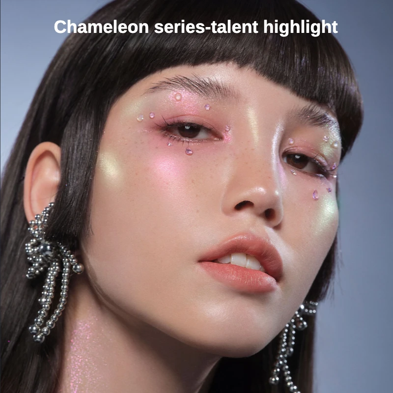 KALEIDOS New Space Age Highlighter Power Diamond Shined Contour Powder Dreamy Polarized Light Flash Highlight Kosmetik