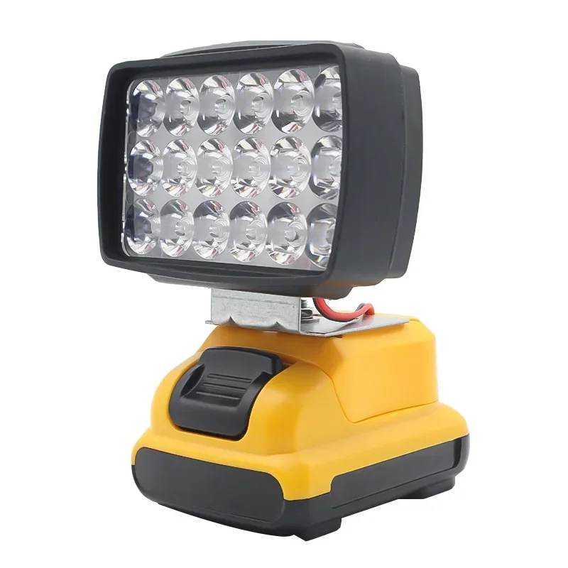 Car LED Work Light Emergency lighting Flashlight Electric Torch Spotlight For DeWalt 12V Li-ion Battery DCB120 DCB121 DCB213