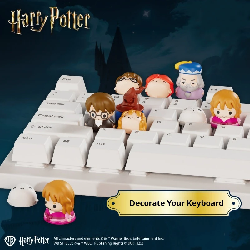 

Harry Potter Keycap Blind Box - Cute Creative Keycaps For Cross-Shaft Mechanical Keyboards Dolls Can Be Used As Charms & Gifts