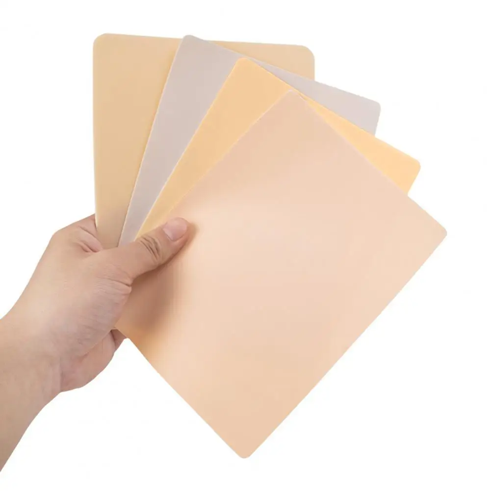 Tattoo Artists Practice Skin 10 Pcs Double-sided Practice Skin Sheets Fake Tattooing Microblading Eyebrow Supplies for Artists