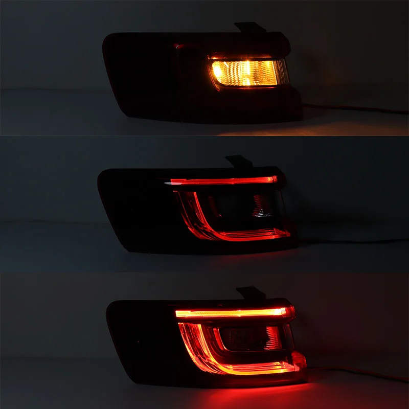 For Renault Koleos Samsung QM6 2017 2018 2019 Car Rear Bumper Light Tail Light Tail Lamp Taillights Stop Brake Light Fog Lamp