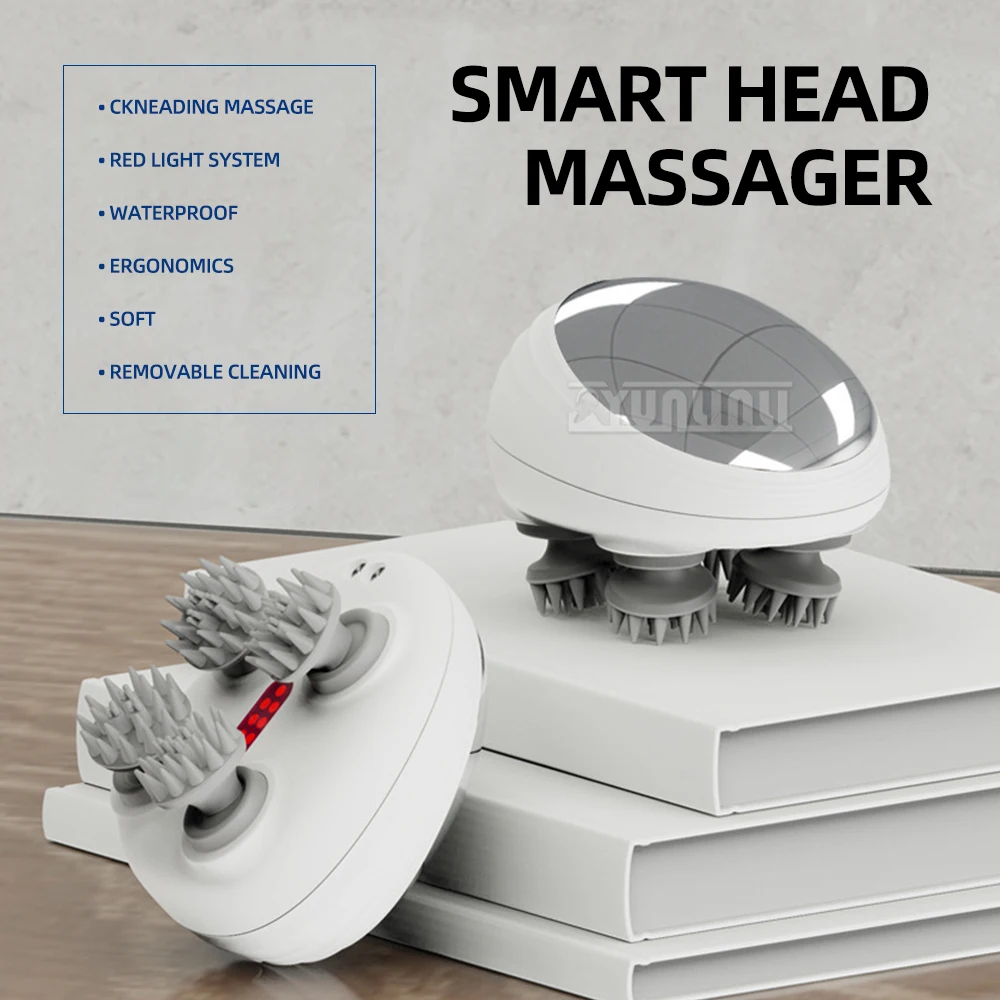 Head Massager Pet Cat Comb Fully Automatic Kneading Electric Meridian Brush