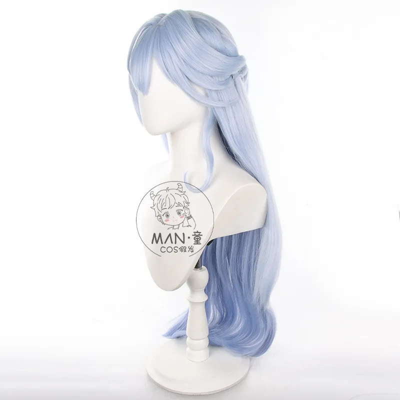 هونكاي: شعر مستعار ستار رايل روبن التنكري، شعر طويل مجعد، مشبك نمر، حزمة شعر مختلط الألوان، هدية الهالوين #3