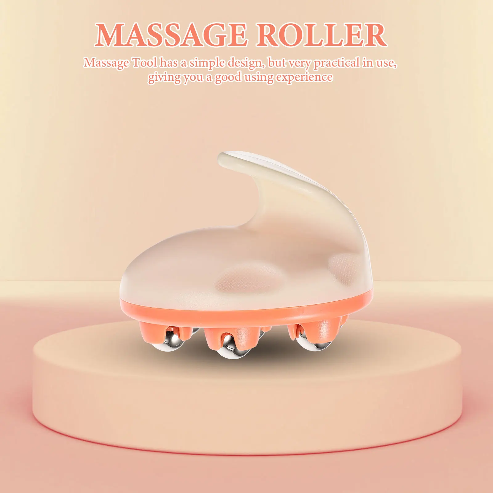 

Massage Roller Ball ABS Material Body Care Foot Hand Neck Back Muscle Tools Reusable Acupoint Massager Portable For Home Office