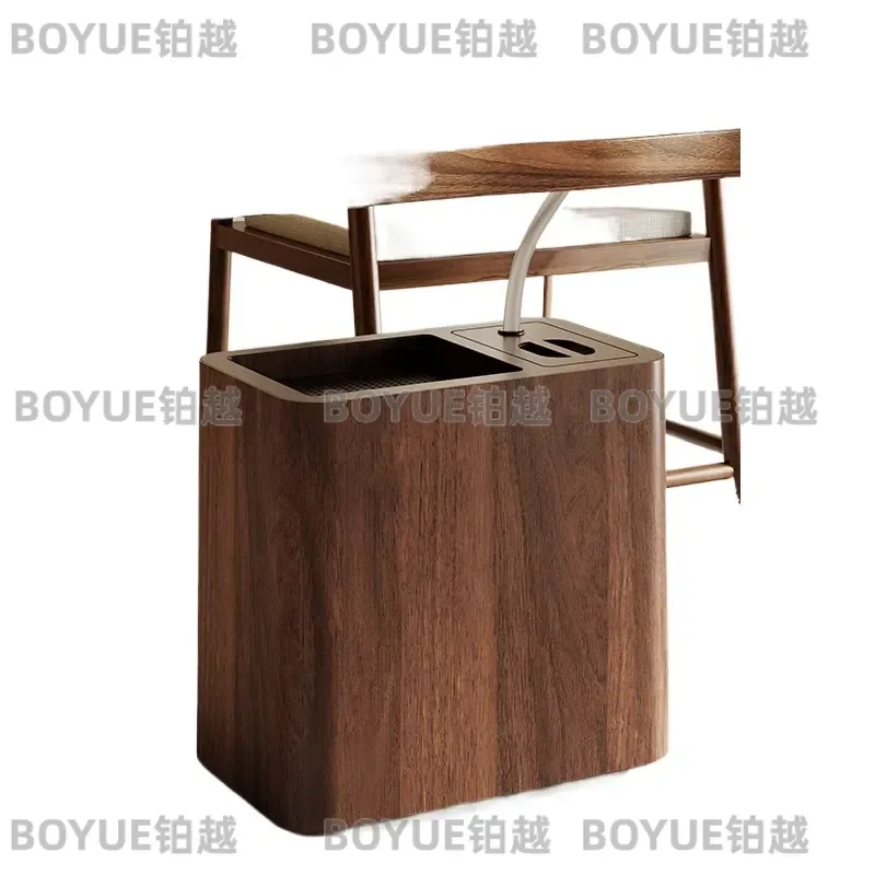 Smart Tea Table with Water Pouring System Filter Tray Fog Free Surface Evaporation Design for Office Home Use Modern