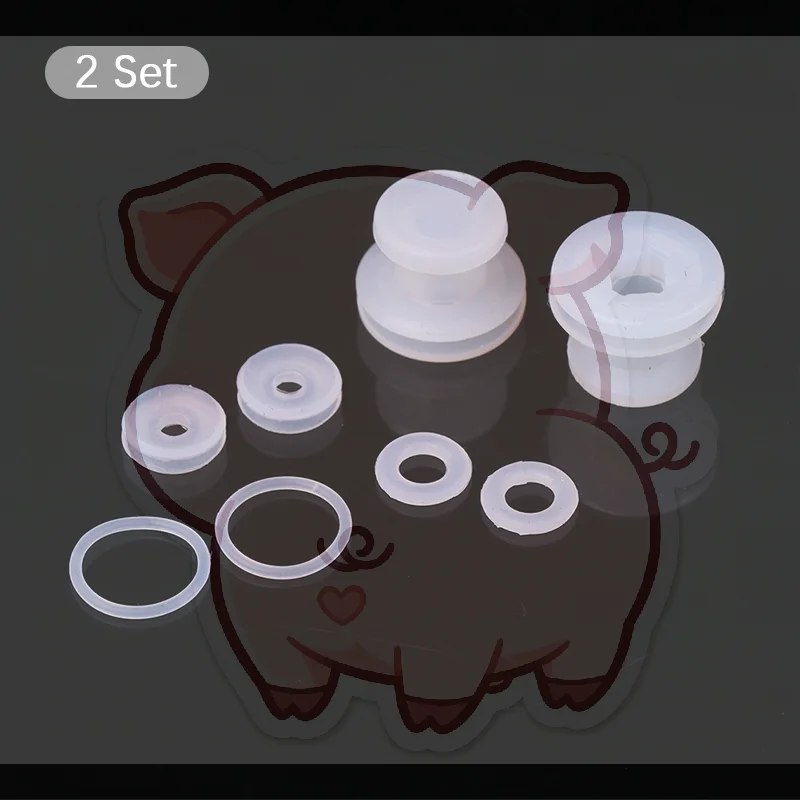 4pcs/set Ball Float Valve Seal Ring Silicone Electric Pressure Cooker Parts Seal Gasket