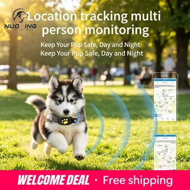 Ошейник-трекер GPS для собак и кошек, устройство для отслеживания местоположения в реальном времени, предотвращающее потерю, с записью истории маршрутов, средство для обеспечения безопасности питомцев