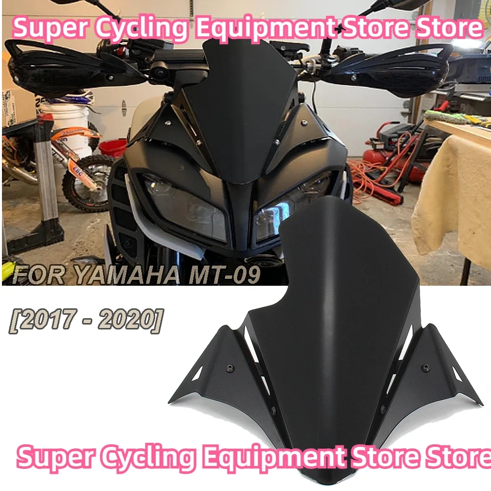 

Motorcycle For YAMAHA MT-09 MT09 2017 2018 2019 2020 Accessories Front Windshield Windscreen Airflow Wind Deflector