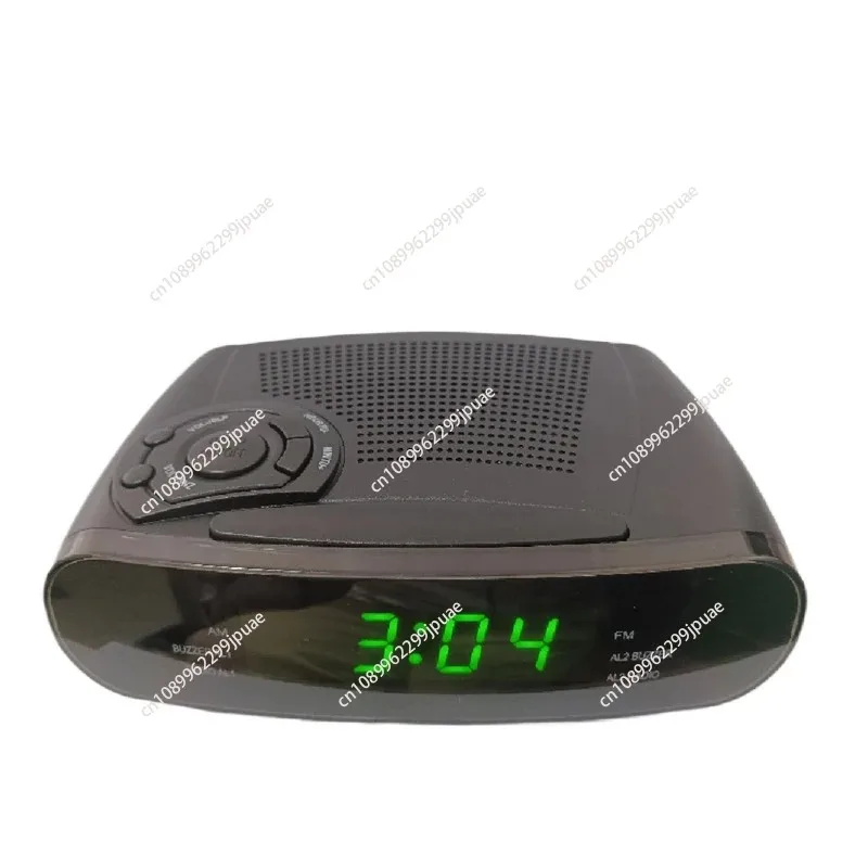 Multifunctional LED Display Clock Radio AM FM Radio Receiver Snooze Alarm Clock for Household Bedroom Use