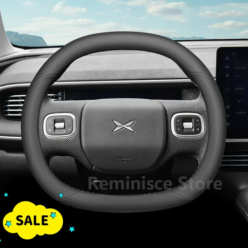 Leather Car Steering Wheel Cover for Xpeng G6 2025 2026 Interior Accessories