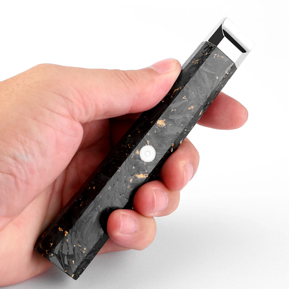 Picture 7: Professional Chef Knife Makers Supply Custom DIY Knife of Resin Carbon Fiber Knife Handle Material Japanese Sashimi Knife Handle