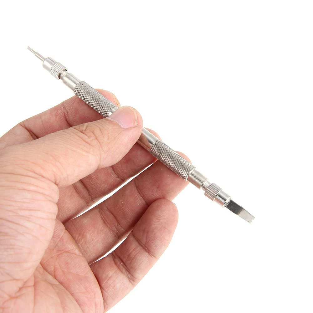 مجموعة أدوات شريط الربيع A09P مع 6 دبابيس إضافية لأساور المعصم وإزالة حزام إصلاح الإصلاح، 72 قطعة دبابيس ساعة إضافية