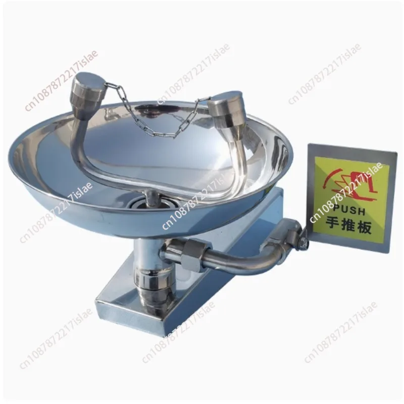 

Лучшая цена, нержавеющая сталь 304, аварийная настенная станция для промывания глаз с двойным горлышком, 12-18 л