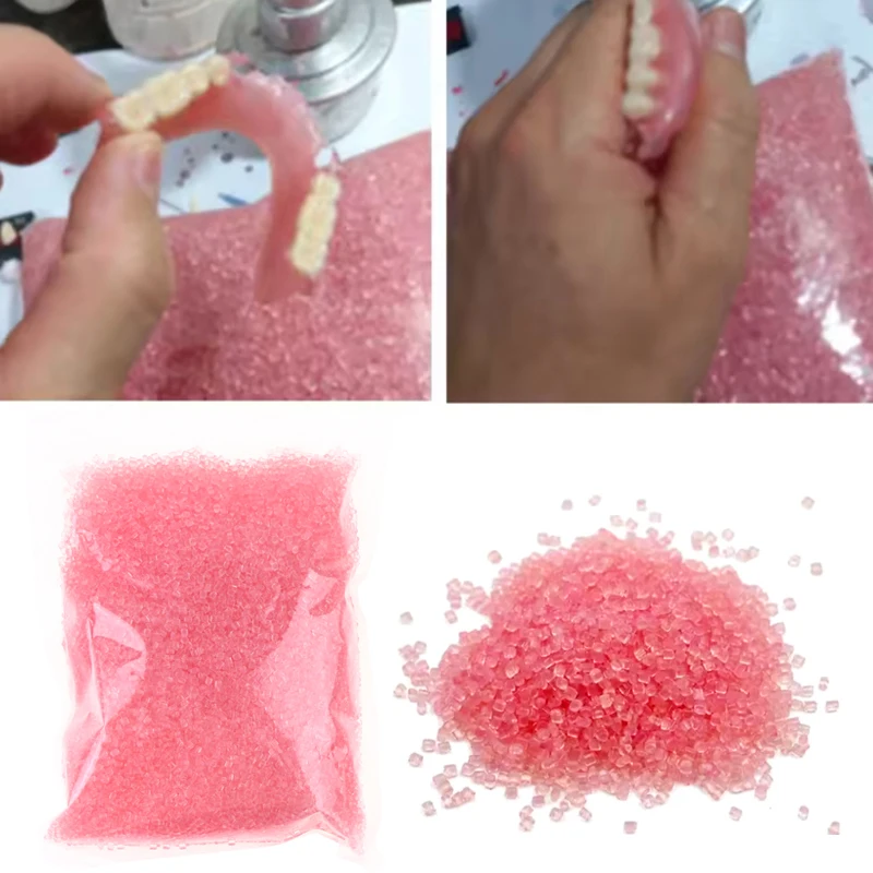 

500 г гибкого акрилового материала для имитации капилляров, для частичных невидимых зубных протезов, адгезив для зуботехнических лабораторий