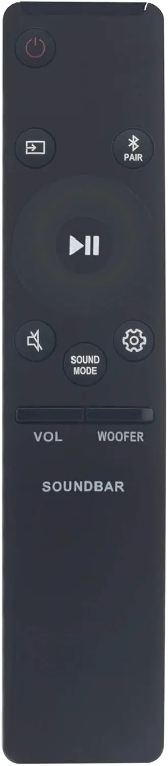 New Remote Control For Samsung Soundbar (2021) HW-N400/ZC HW-N400 HW-R550/ZC HW-R550 PS-WR55D HW-R450/ZC HW-R450