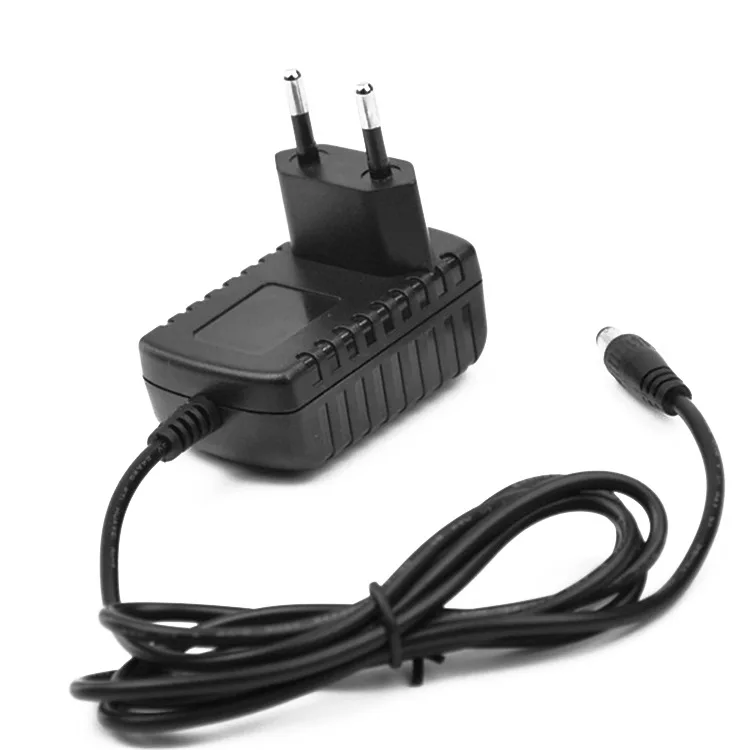 1 szt. 24 v500ma nowy zasilacz 100V-240V Adapter DC 24V 0.5A 500mA zasilacz ue wtyczka DC 5.5mm X 2.1mm -2.5mm