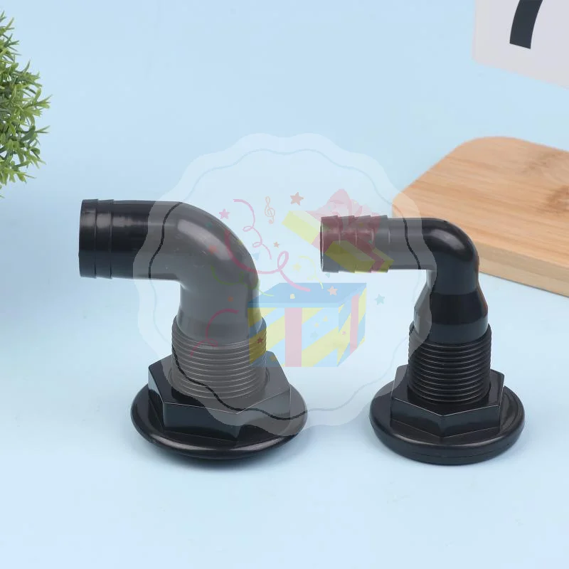 Boat Yacht Drainage Outlet 90 Degree Marine Grade Stainless Steel Bilge Deck Drain Quick Fit for Deck Water Management