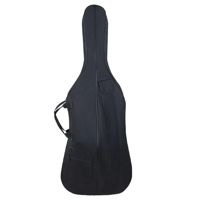 STJ Leichter Cello-Rucksack mit Doppelschultergurten, Cello-Tasche aus Oxford-Gewebe, wasserabweisende Musikinstrumententasche