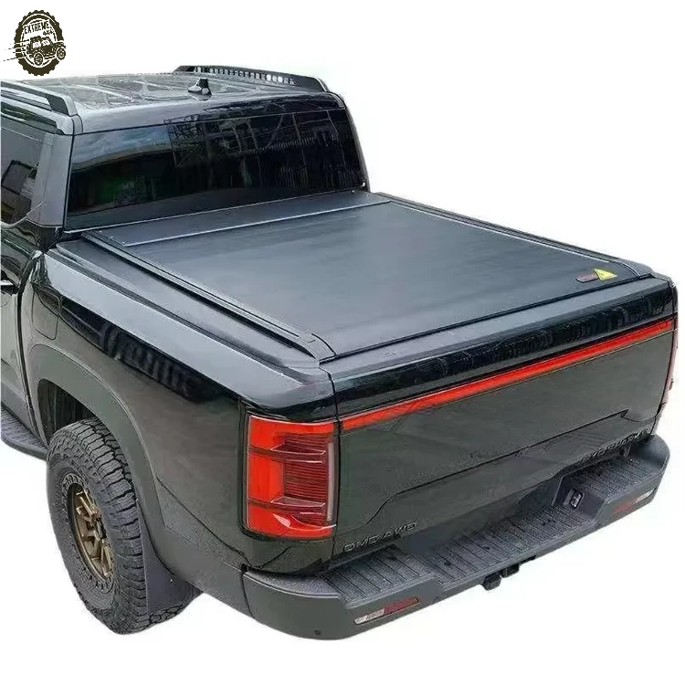 High Quality Pickup Truck Bed Cover Electric Roller Shutter Cover Aluminum Alloy Hard Retractable Tonneau Cover for BYD Shark 6