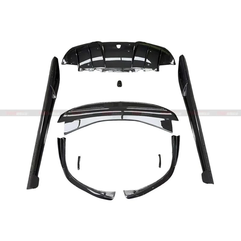 Suitable for rear lip of the 296 GTB GTS Novitec package, the front lip, rear wing, side skirt, rear spoiler and chin diffuser
