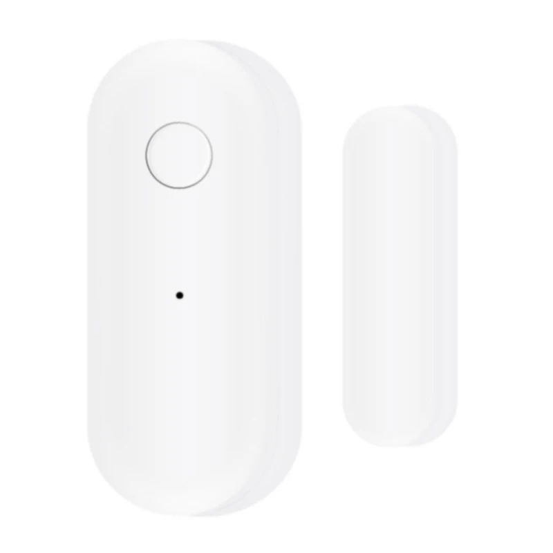 Sensor inteligente con WiFi para puerta y ventana, Detector de alarma magnético independiente, funciona con Alexa y Google Home, Tuya