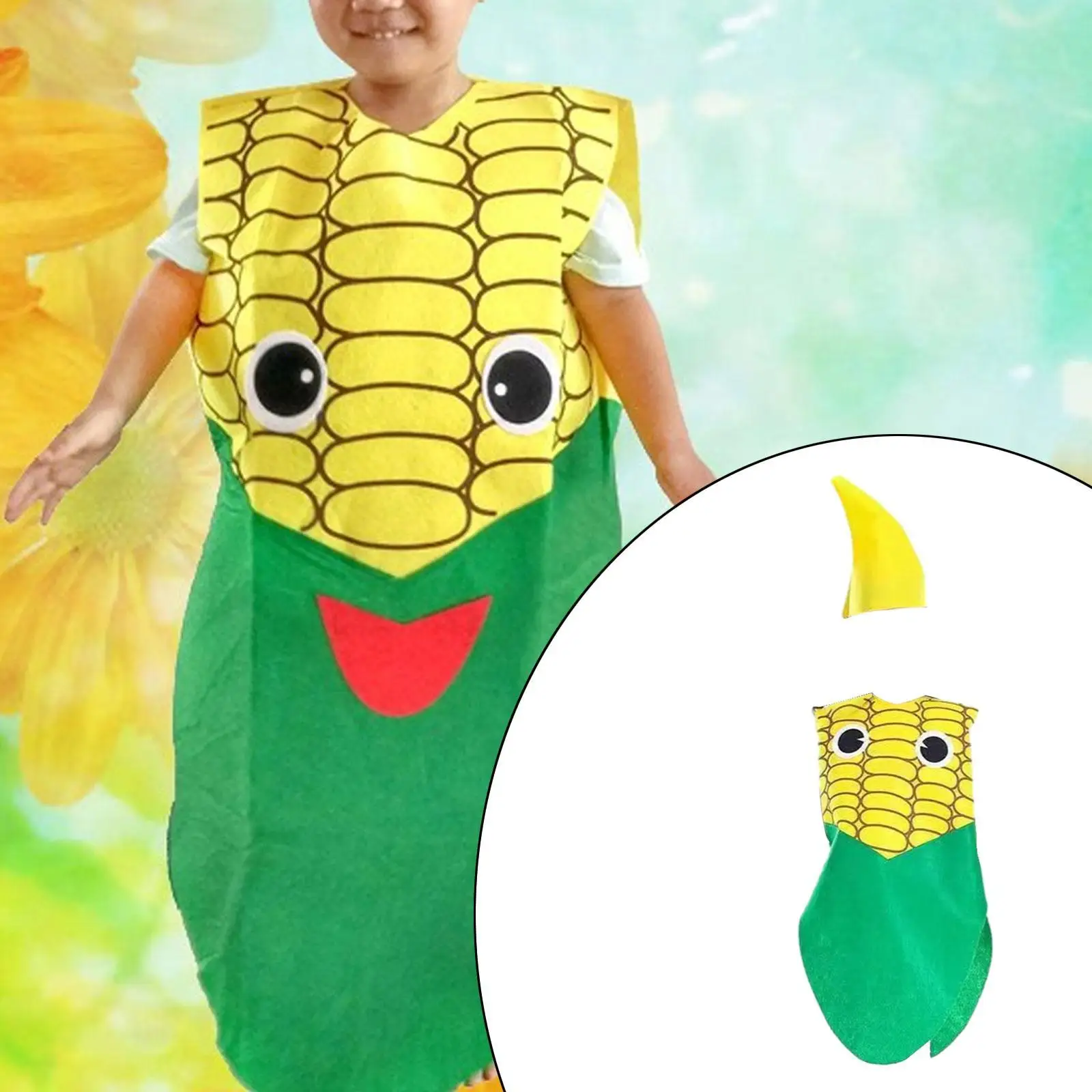 ملابس أداء المهرجانات للبالغين، زي الذرة للمهرجانات